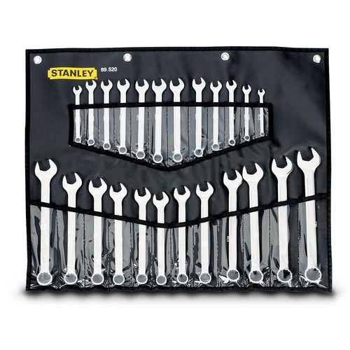 STANLEY® Ring & Open End Met/AF Spanner Set