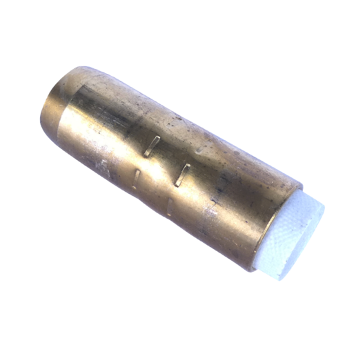 Arcoweld Gas Nozzle - Straight - Brass - 200-400A - Bernard
