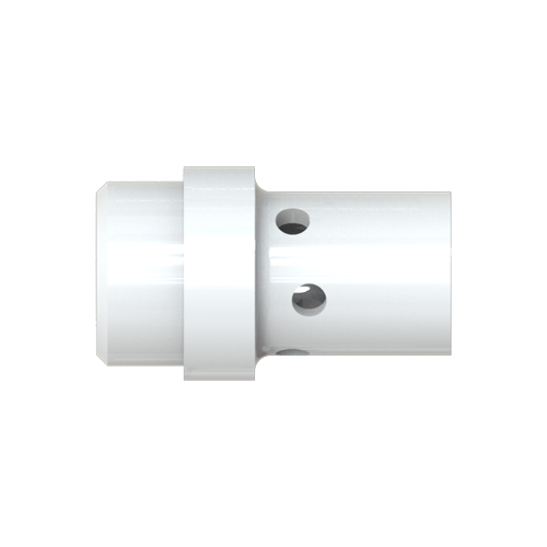 Arcoweld Gas Diffuser Binzel - 400A - White Ceramic - 19mm seat x 35mm long (12mm Bore)