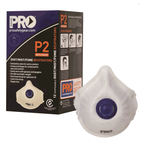 RESPIRATOR P2, WITH VALVE